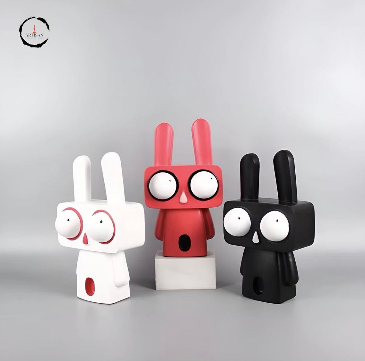 PlayFul Rabbit Ceramic Figurine