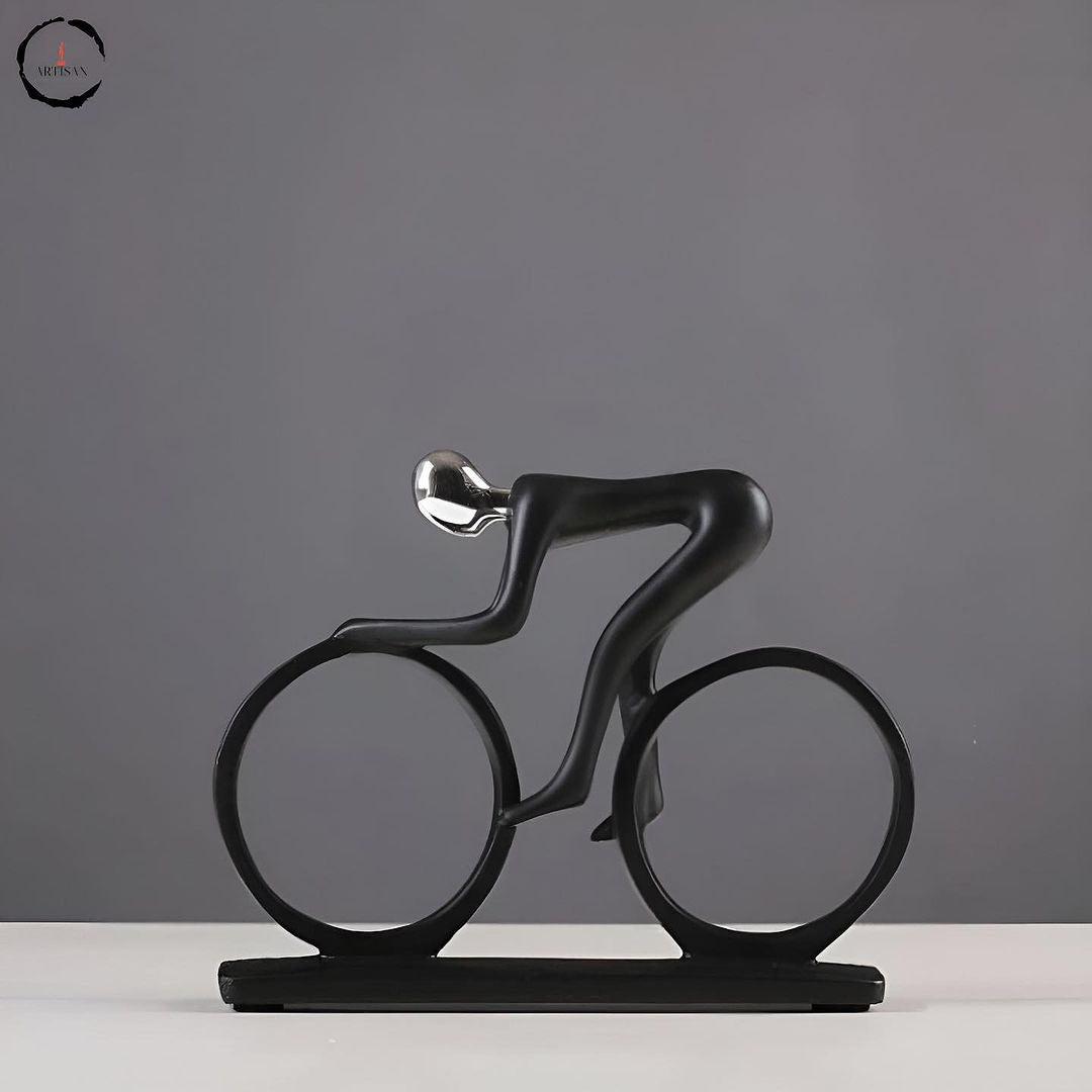 Bike Athlete Statue