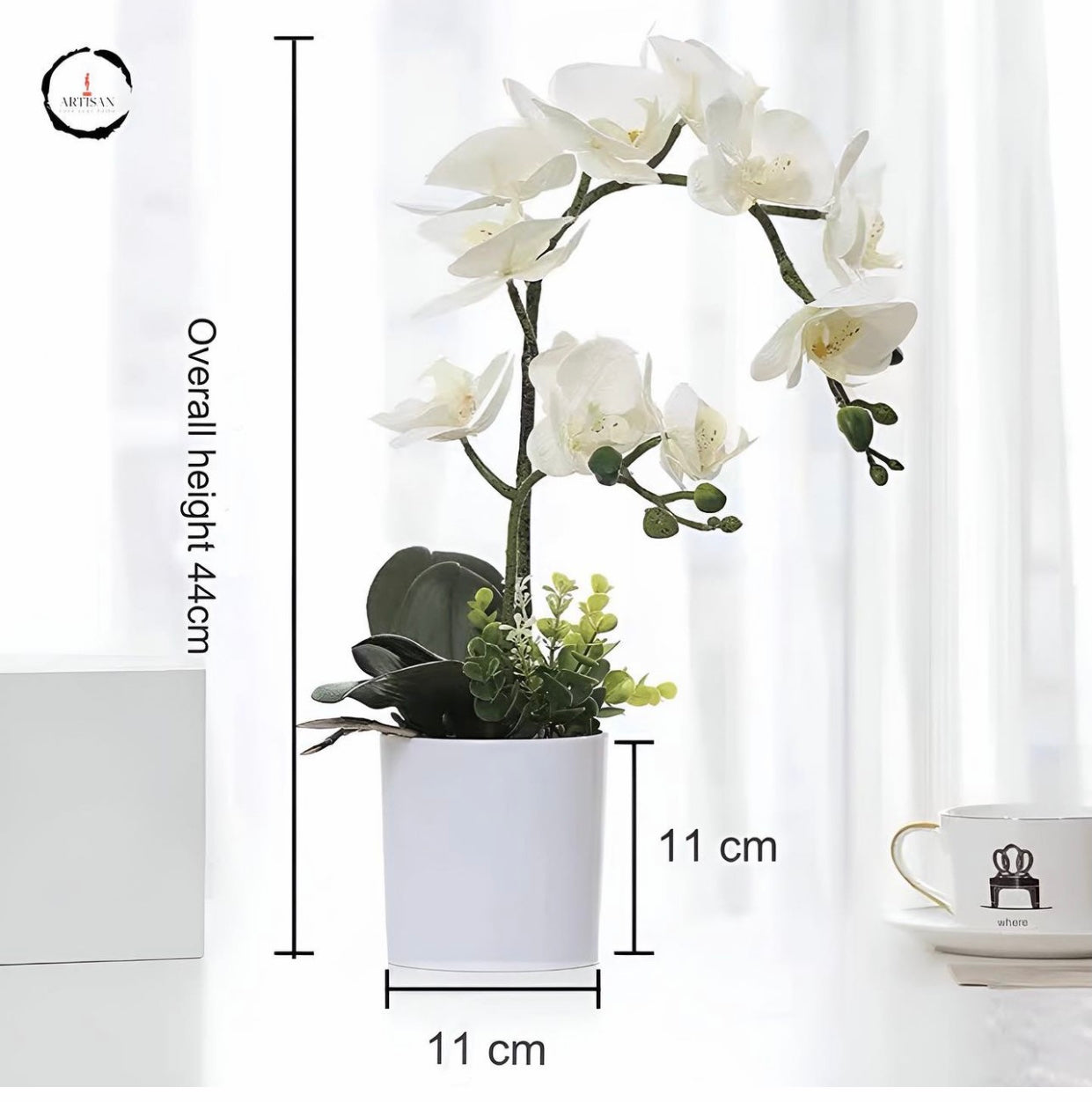 Artificial Phalaenopsis Potted