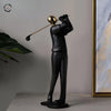 Golfer & Tennis Player Figurines