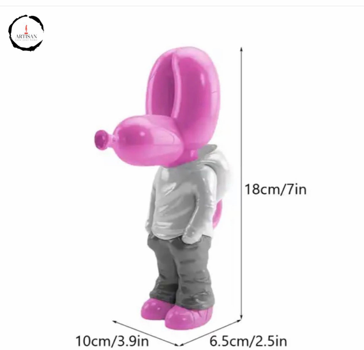 Resin Ballon Dog Status