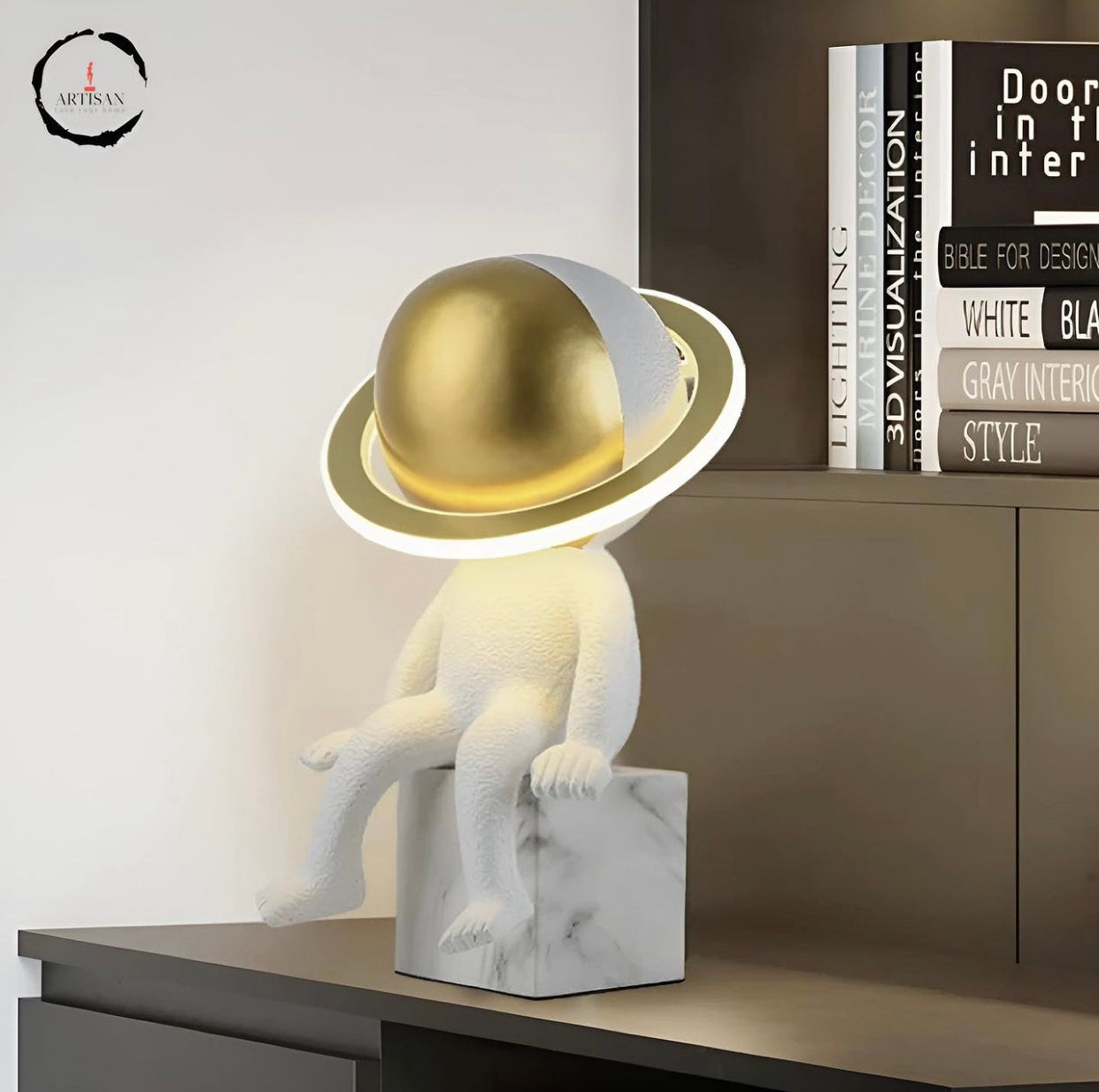 Resin Astronaut Standing Status