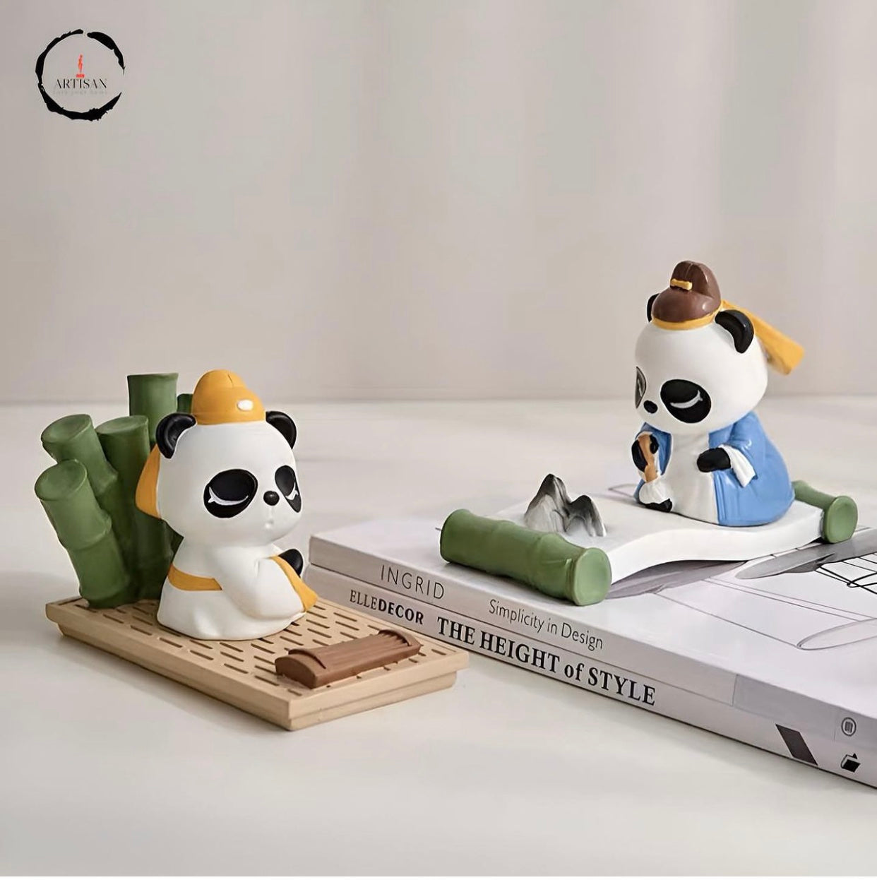 Panda phone holder