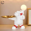 Deluxe Lighted Teddy Bear with Tray