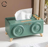 Retro Radio Shape Tissue Box