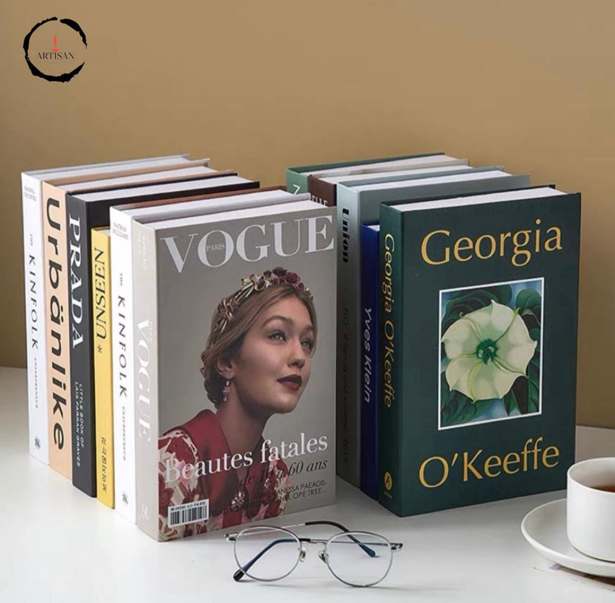 Fake Book Ornaments Different Style
