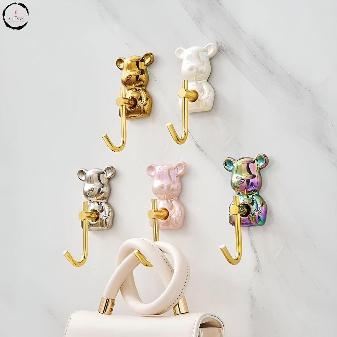 Bear Shape Hanging Hooks