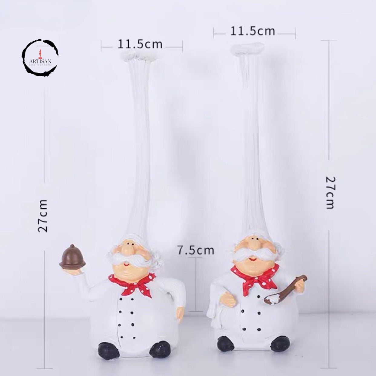 Creative Resin Hight Hat Chef