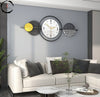 Iron Art Clock Creative Living Room