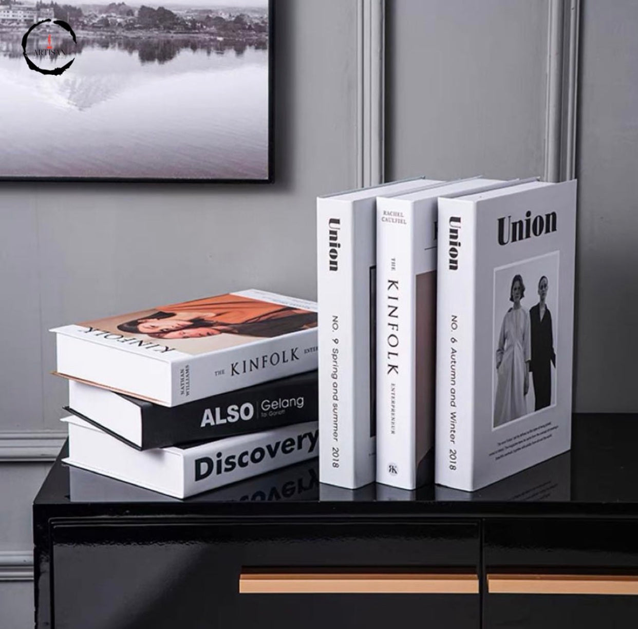 Fake Book Ornaments Different Style