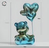 Resin Electroplated Bear