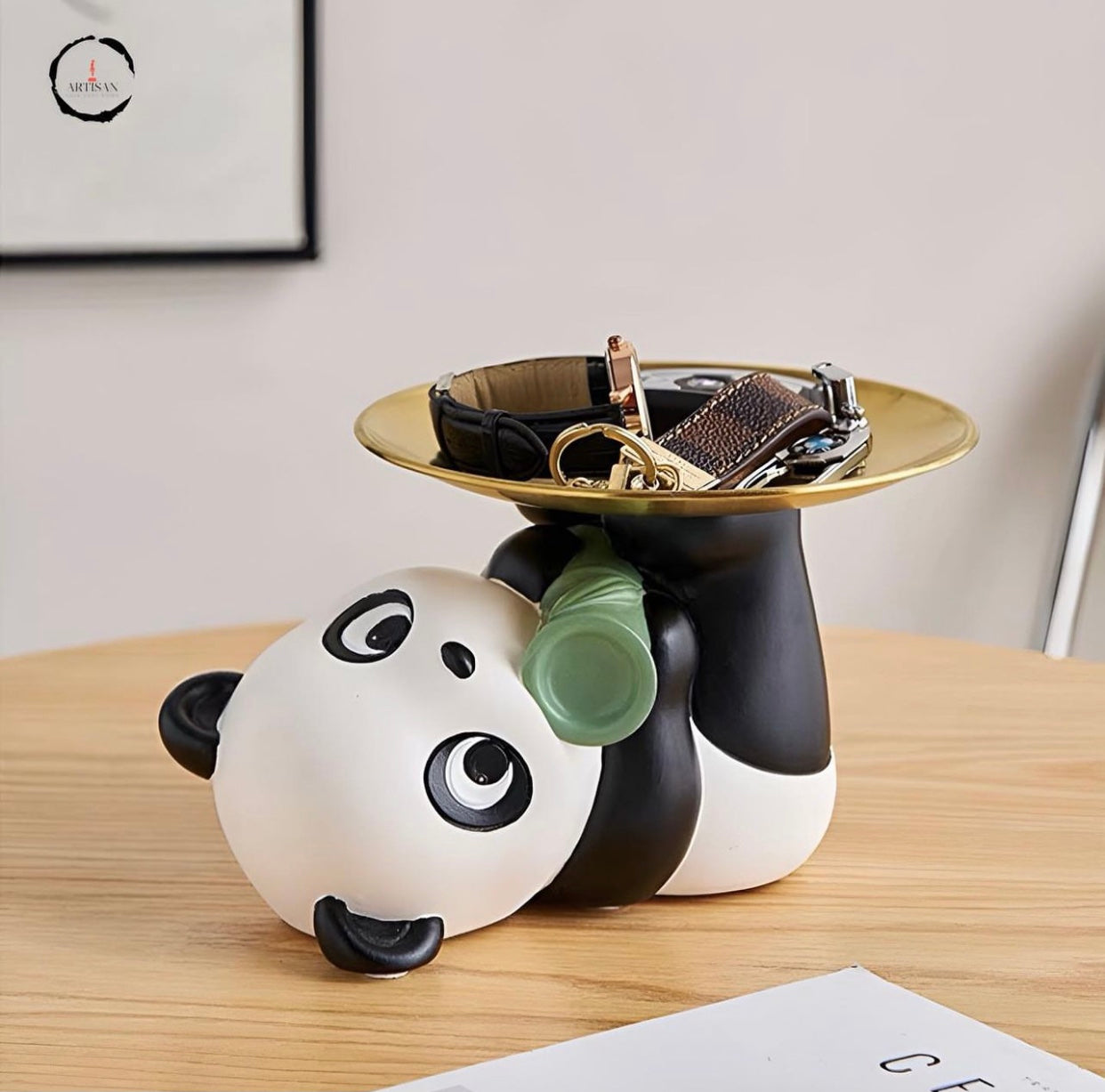 Resin panda Tray