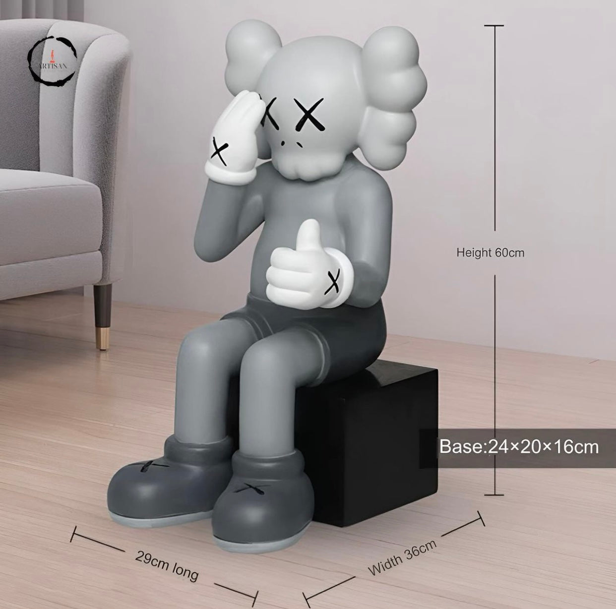 KAWS Seated