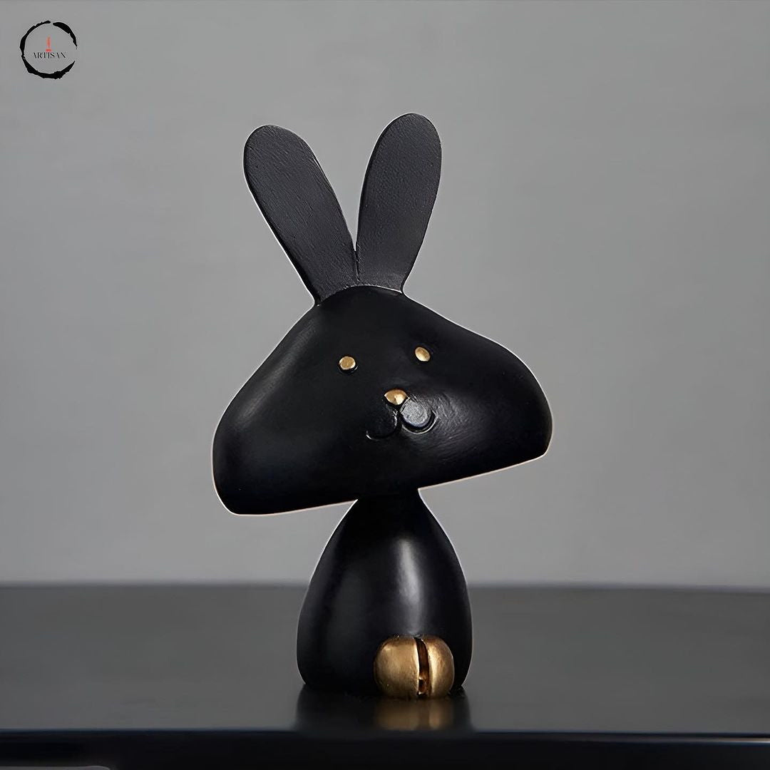 Cartoon Rabbit Figurine
