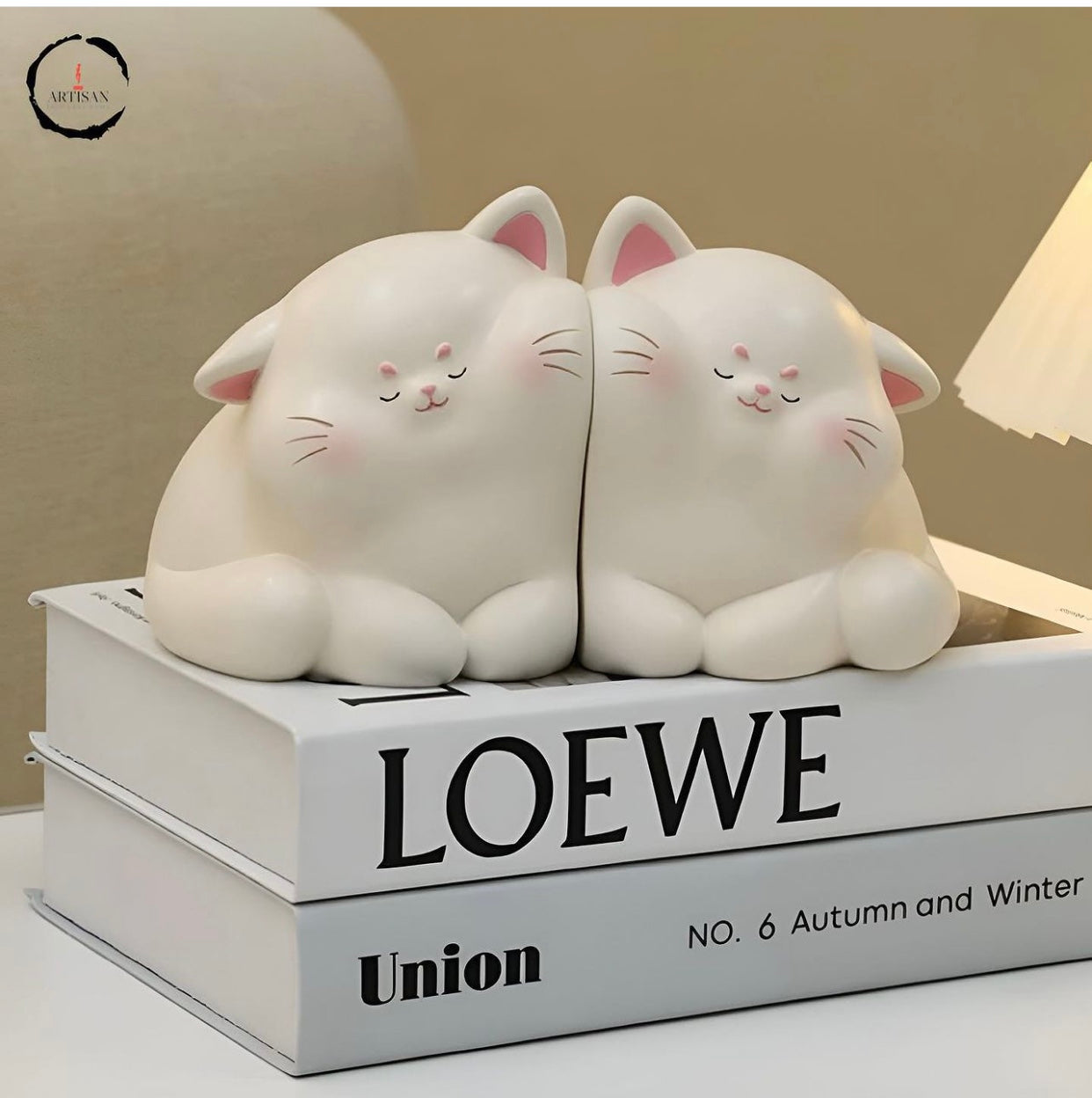 Cute Cartoon Resin Cat
