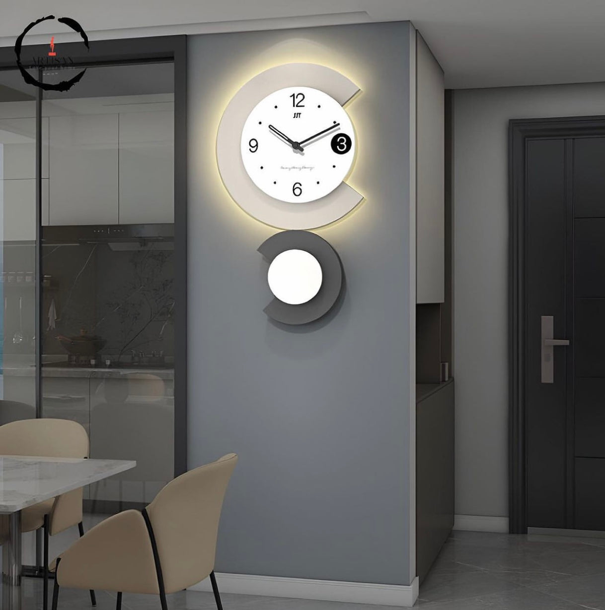 Wall Clock Modern Brief Living Room Decoration