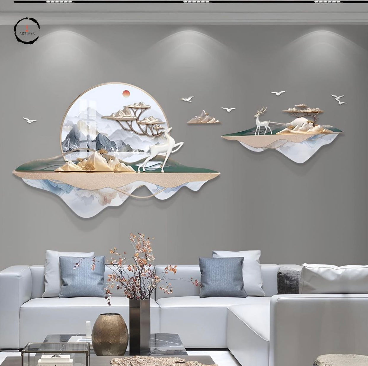 3D Luxury Creative Wall Art