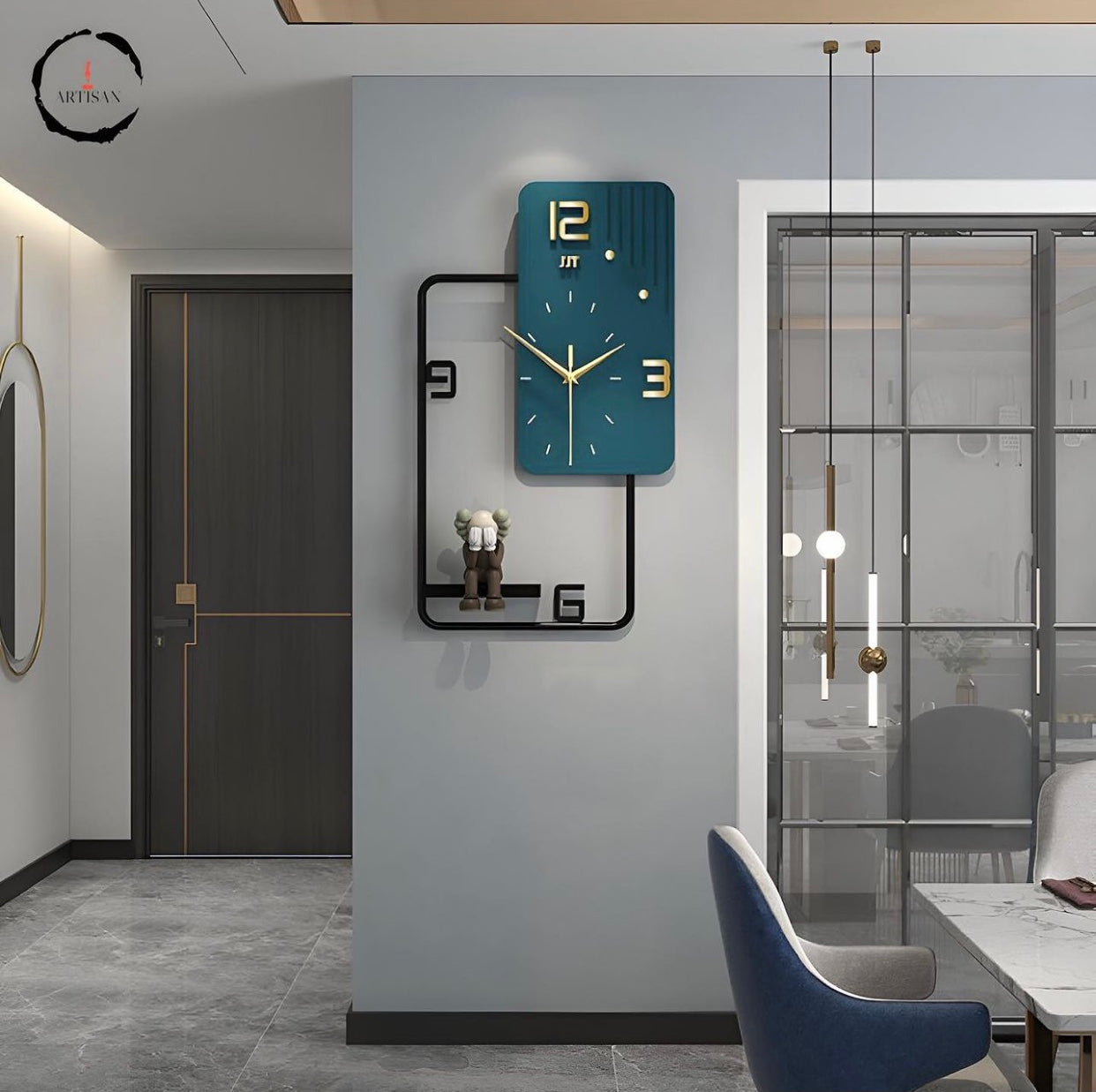 Rectangular Wall Clock