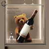 Creative Bear Wine Rack