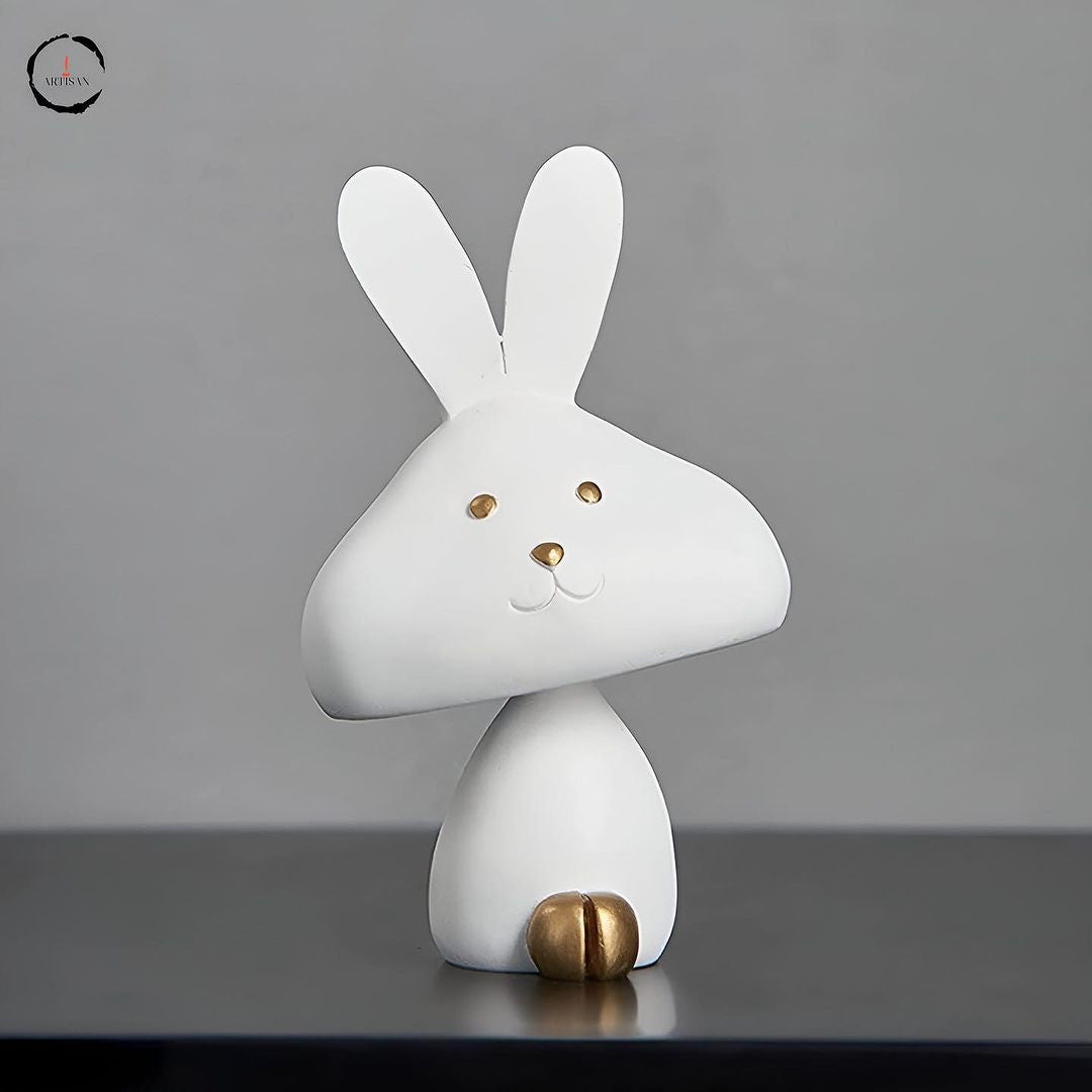 Cartoon Rabbit Figurine