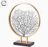 Simple Modern Stainless Steel Round Tree