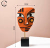 Modern Handcrafted Statues Resin African Art