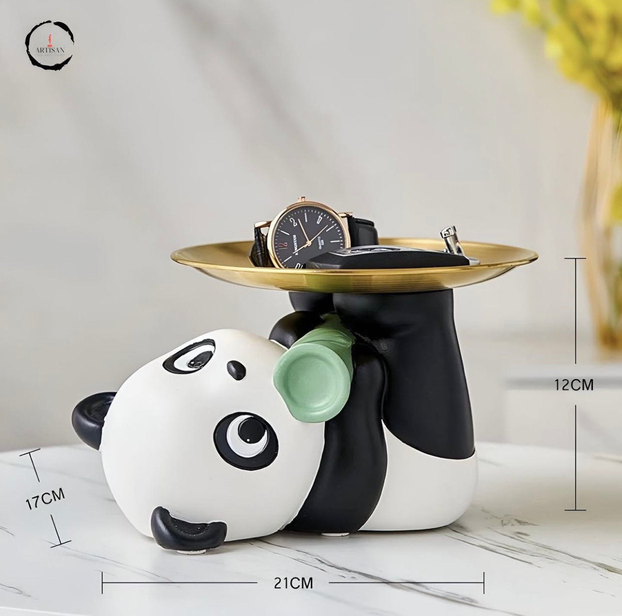Resin panda Tray