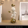 Bunny Athletics high Resin Home decorating
