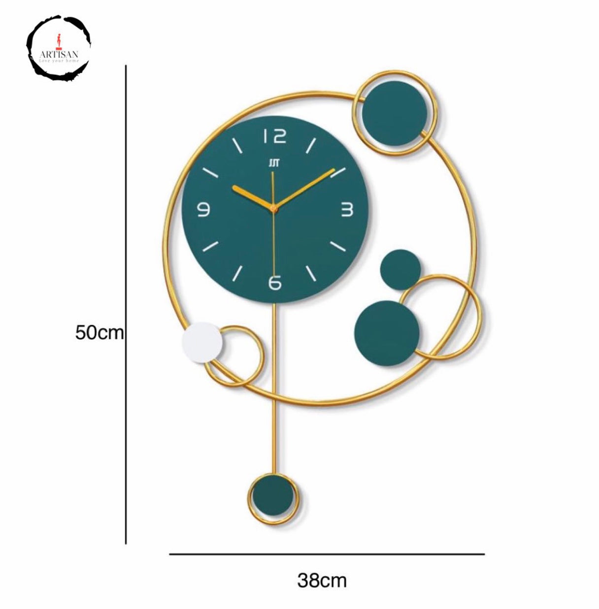 Wall Clock Light Luxury