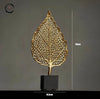 Iron Art Golden Leaf