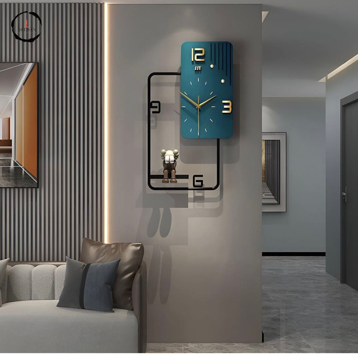 Rectangular Wall Clock
