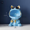 Lucky Cat Storage Figurine