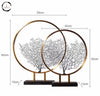 Simple Modern Stainless Steel Round Tree