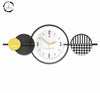 Iron Art Clock Creative Living Room