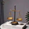 A Scales Of Justice In Golden Tone