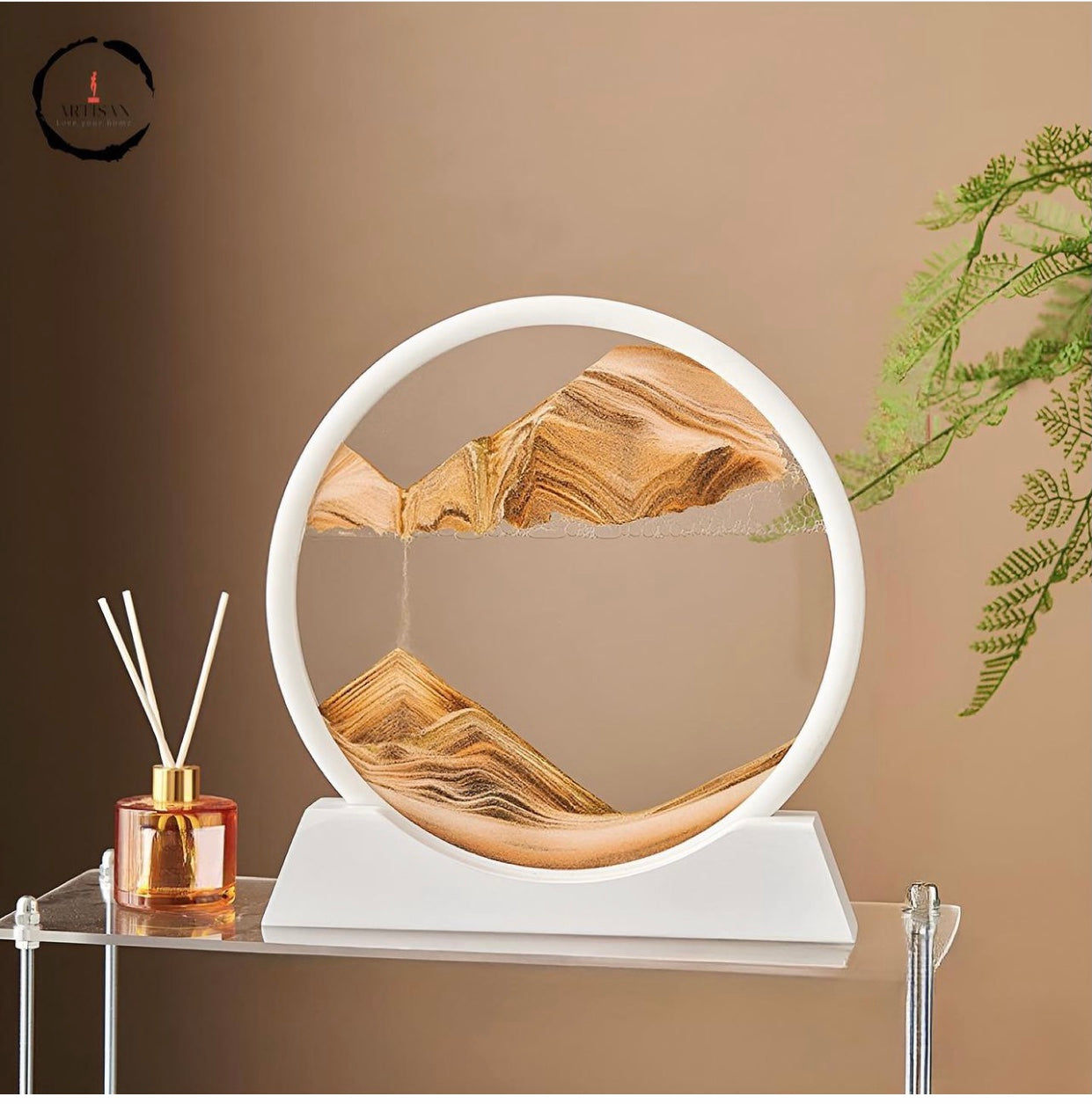 Rotating Sand Wall Timer