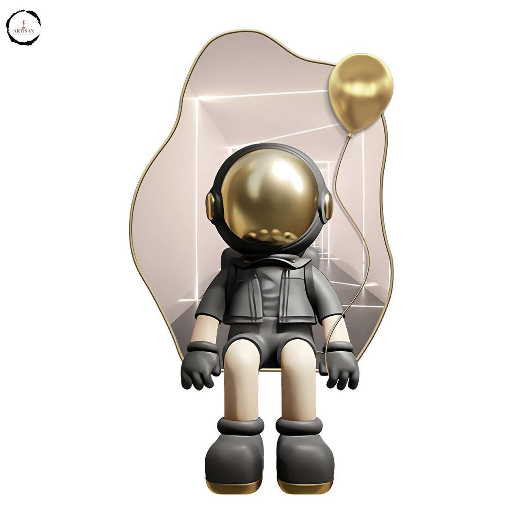 Astronaut Holding Balloon