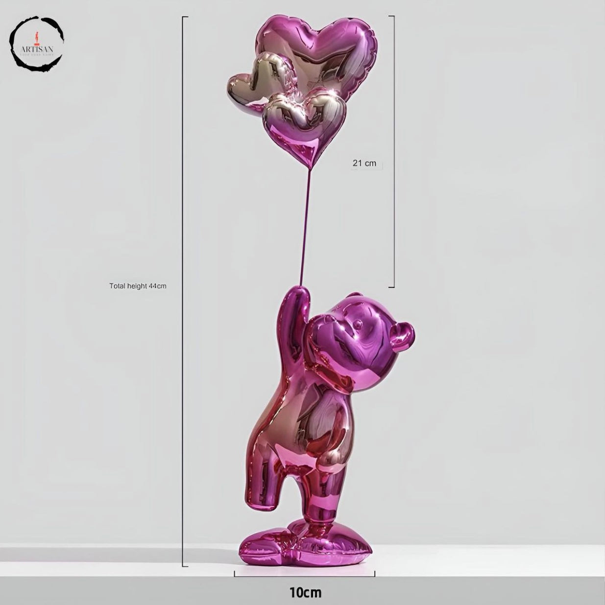 Resin Electroplated Bear