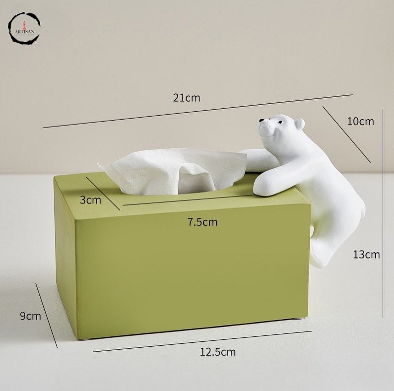 Bear Tissue Box