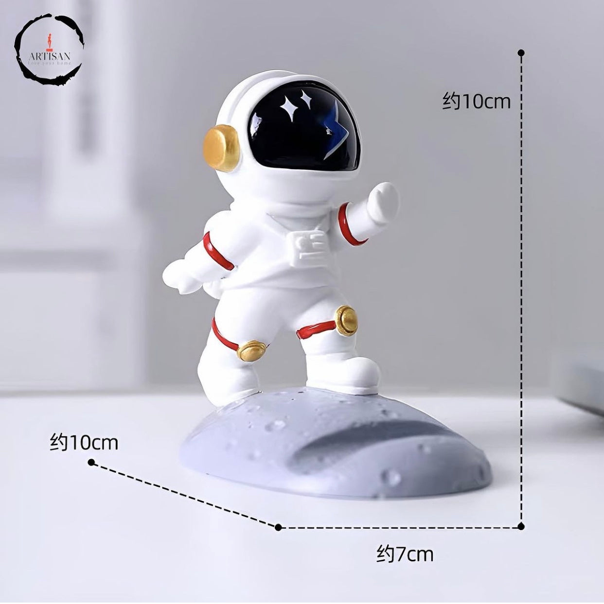 Astronaut phone holder