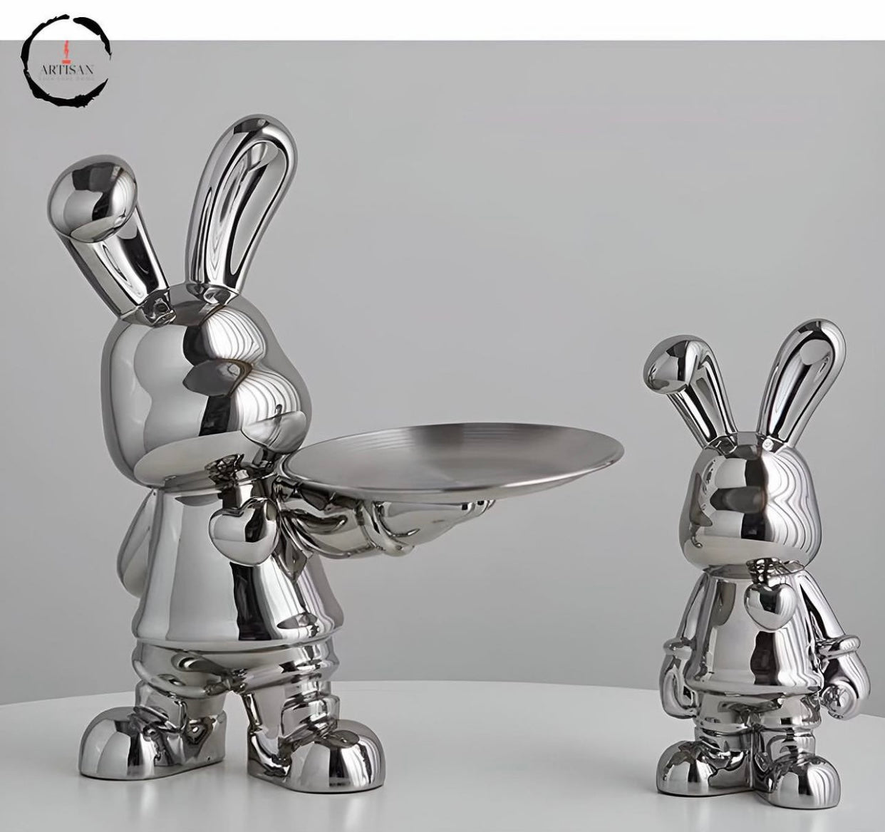 Silver chrome Modern Rabbit